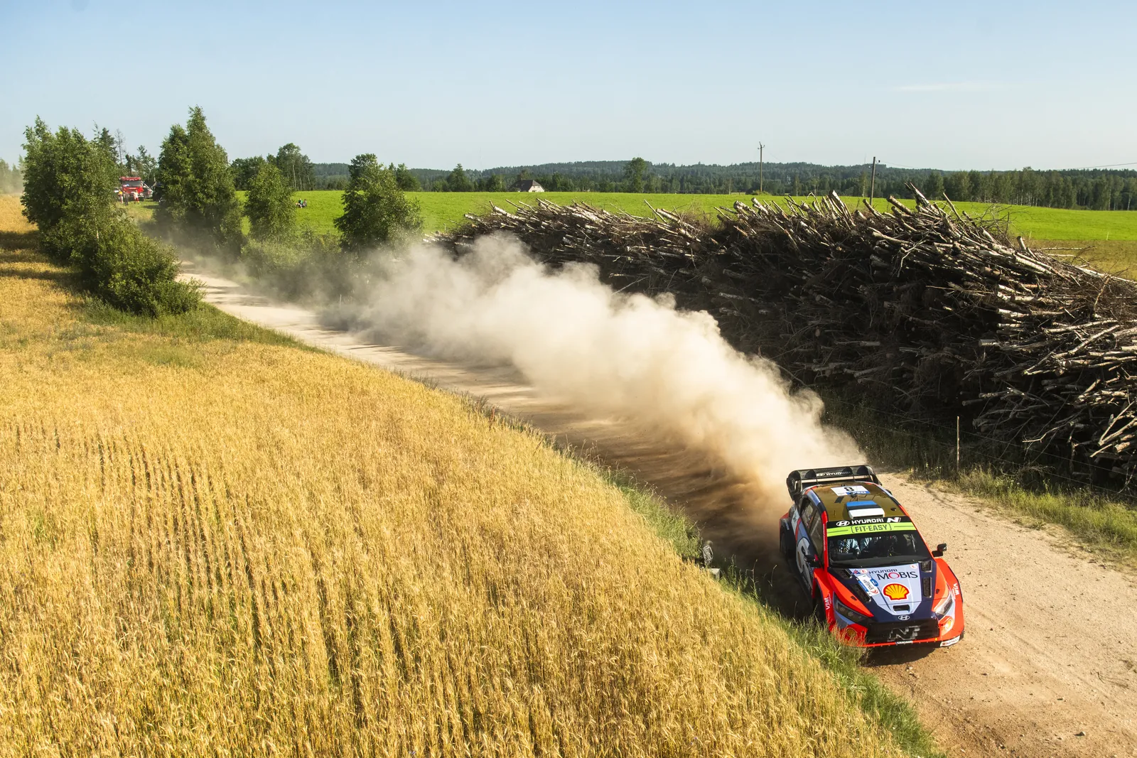 Rally Estonia - trasa odcinka
